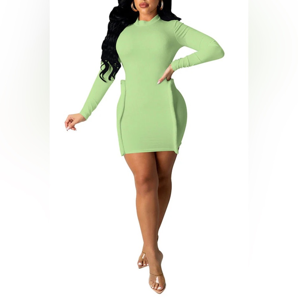 Crimson Allure Sculpted Mini Dress